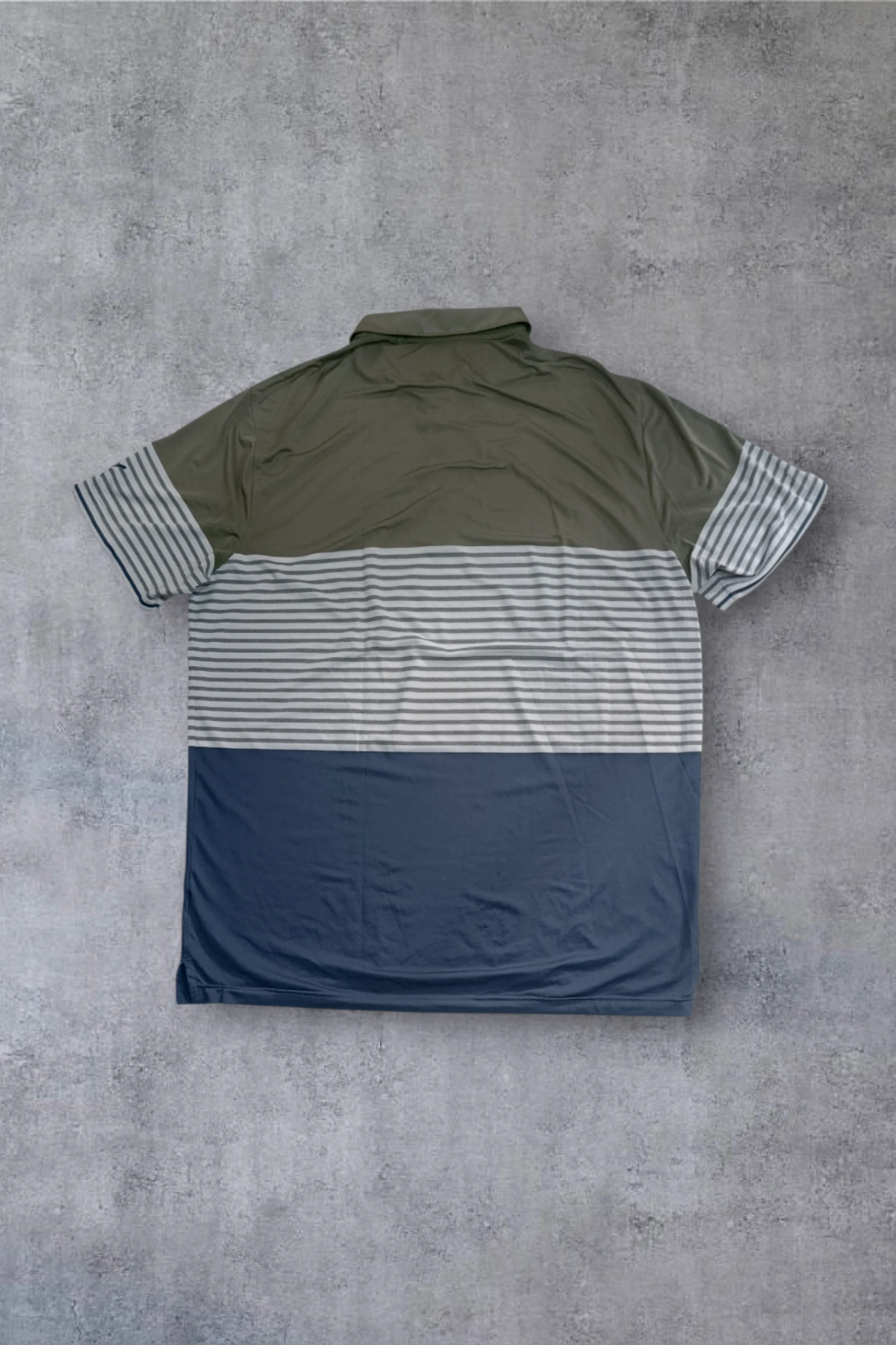 | Polo Puma Golf Homem | Design Listras Tricolor | Colorblock | Tamanho XL | – photo 11